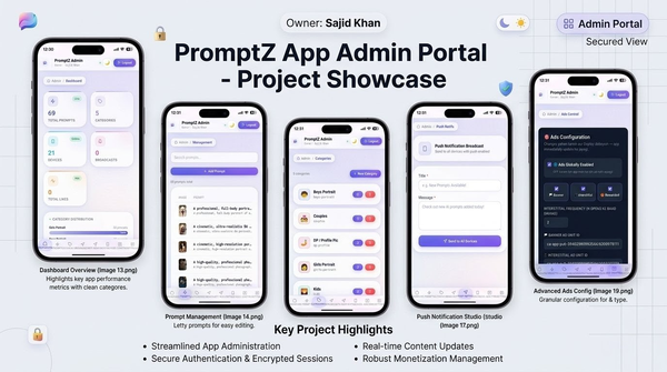PromptZ Admin Portal
